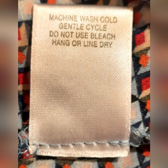 Roz&Ali Multicolored Button Down Lightweight Polyester Blouse size 3X - Picture 11 of 11